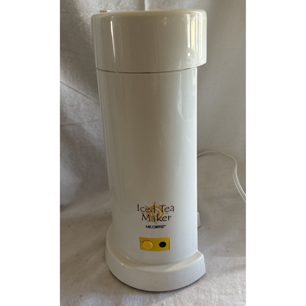Mr. Coffee Iced Tea 2 Qt. Tea maker main unit only Yellow TM1 Tested, Works